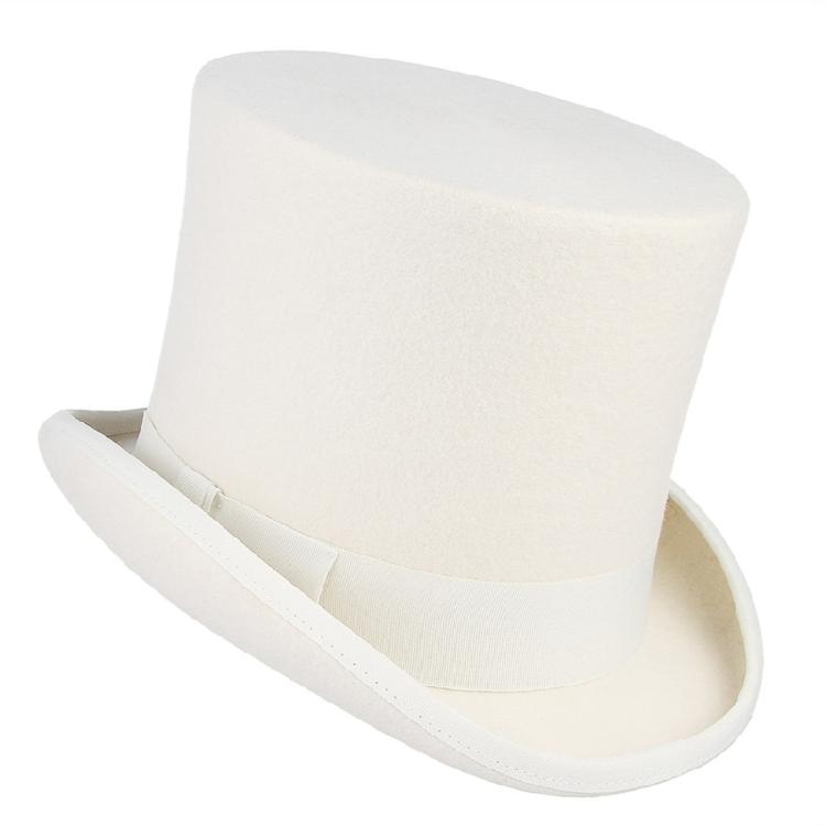 Westlicher Zylinder Hut Breiter Rand Fedora Hut Geschenk für Freund Zylinder Hut Kurzer Rand M