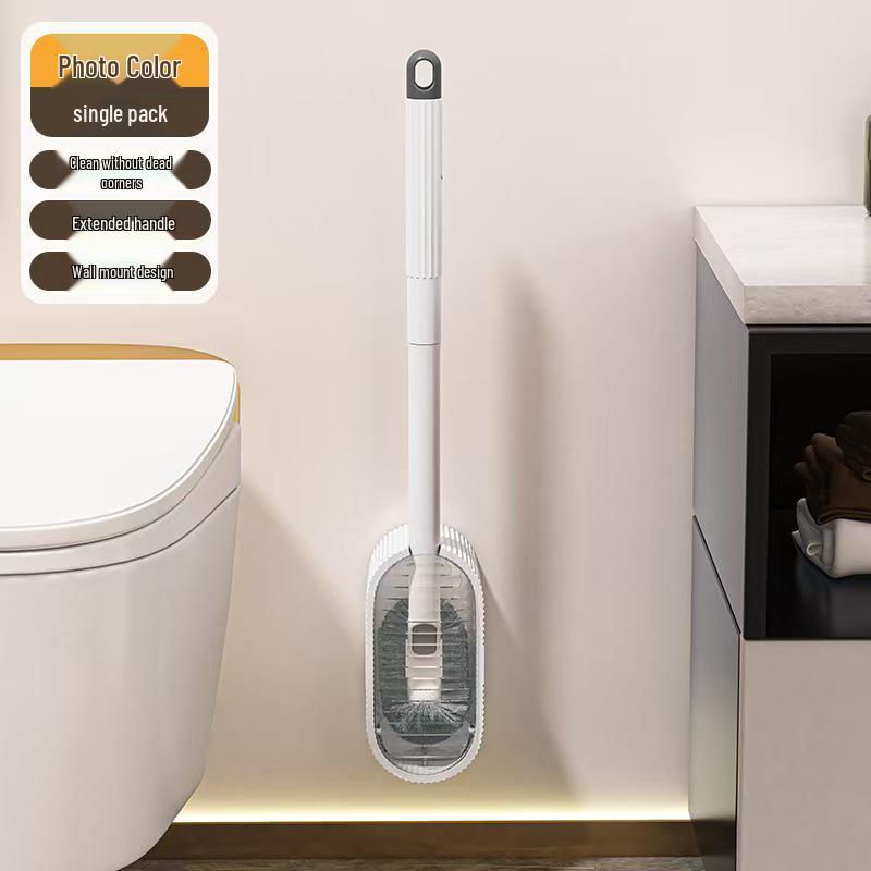 Haushalt Langstiel Weichborsten Toilettenbürsten Set für Reinigung ohne tote Winkel