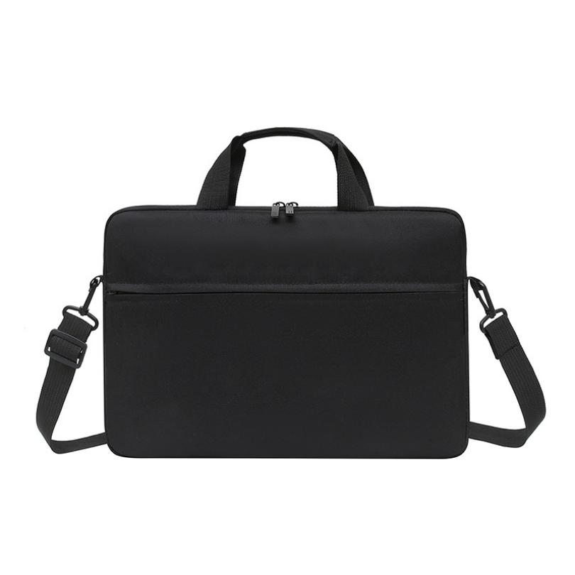Laptoptasche für MacBook, Hülle für Xiaomi Dell Asus 13 14 15 15,6 Zoll, leichte Umhängetasche, Umhängetasche, Handtasche, Aktentasche For 13.3 inch schwarz