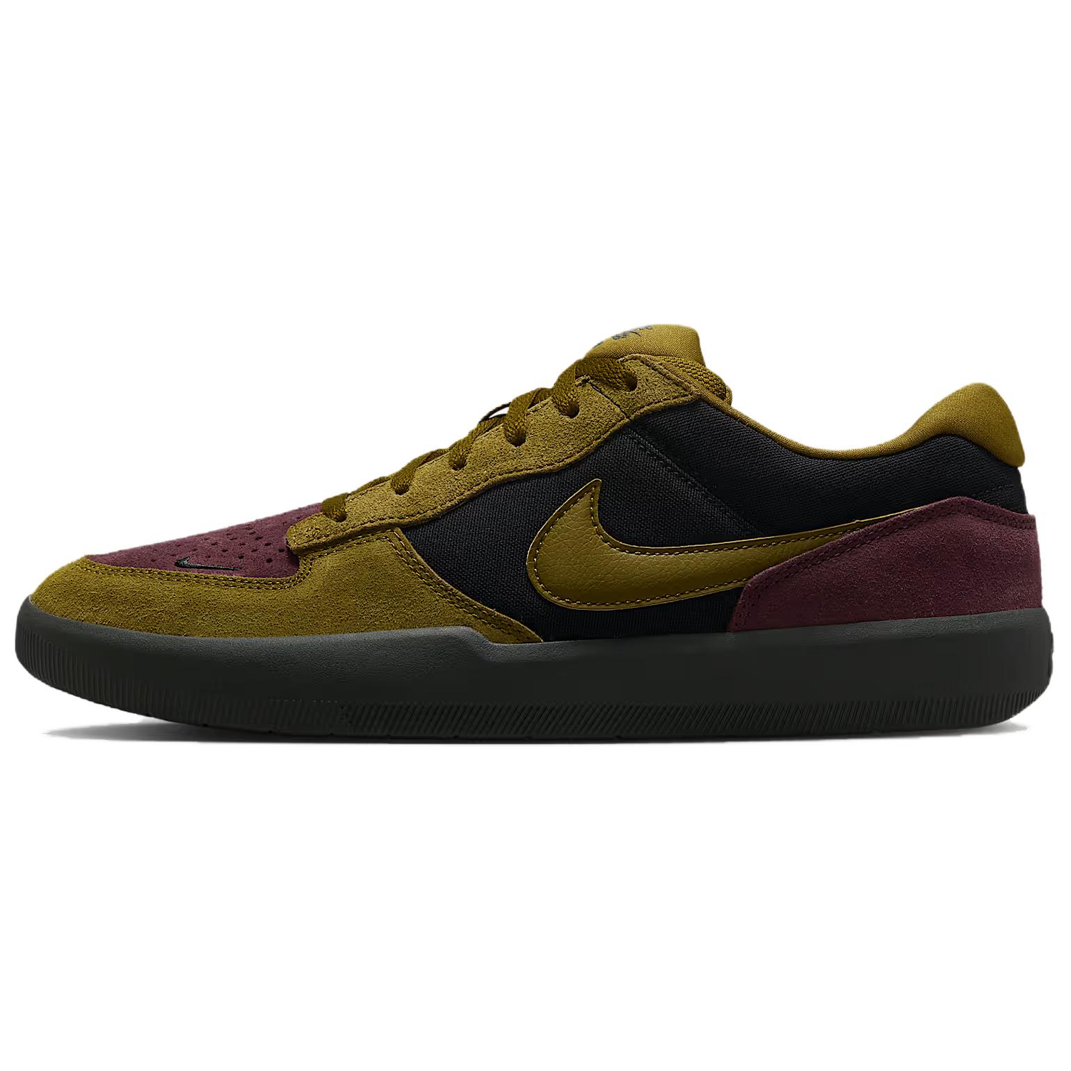 Nike SB Force 58 Atmungsaktive Skateboard-Schuhe Unisex Skateboard-Schuhe DV5477-008 36.5 braun