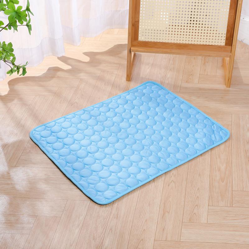 Kühlmatte für Hunde, Sommer, kaltes Haustierbett, extragroß, für kleine und große Hunde, Haustierzubehör, strapazierfähige Katzendecke, Sofa, Katzen-Eiskissen, Decke L 70x55cm