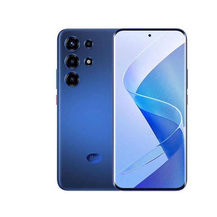 Mobiltelefon Itel S26 Ultra 8GB+256GB Günstiges Smartphone 6.78 6000mAh Android 15 Smartphone 50MP Dual-SIM 4G/NFC Blau