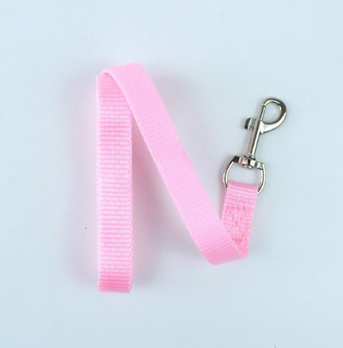 120 x 1,5 cm, Einzelgröße, Welpen-Hundeleine, Nylon-Haustiergurt, Seil, kleine Hundeleinen, Gürtel rosa