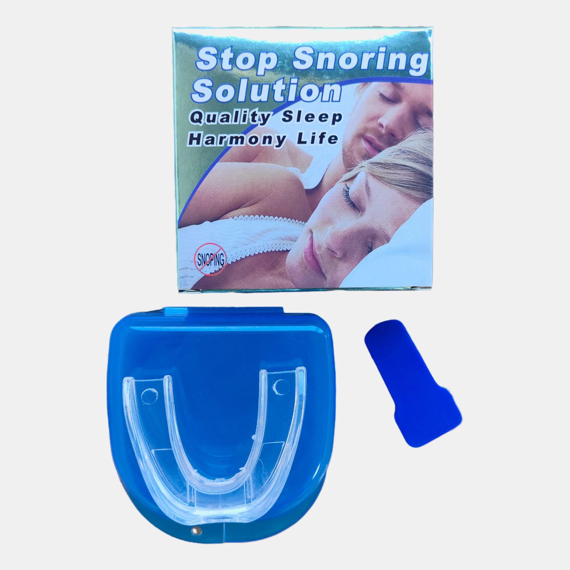 Anti-Schnarch-Gerät: Hohler Nasenclip und Mundschutz zur Schnarchreduzierung three-piece set