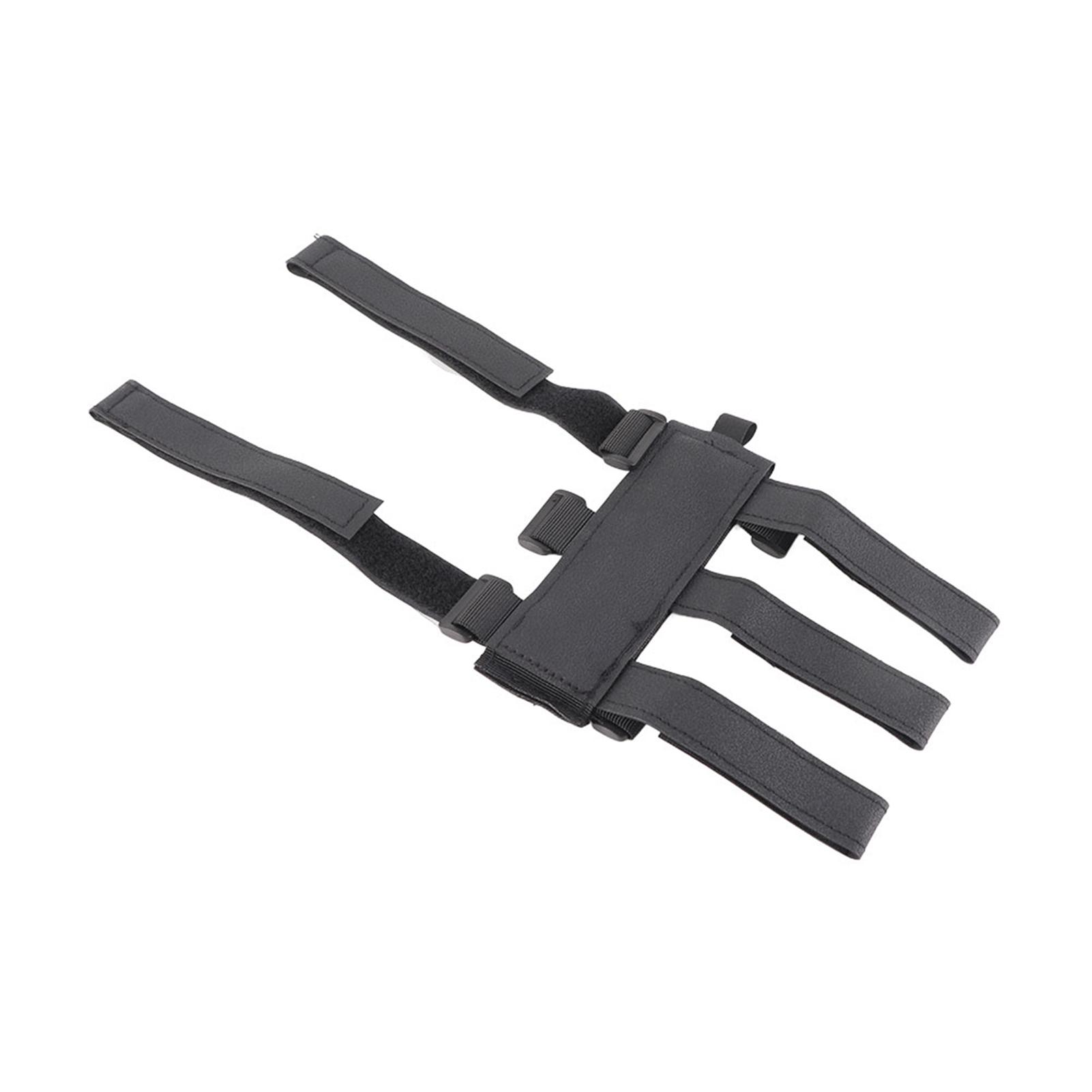 Fahrrad-Lautsprecherhalterung, verstellbarer Riemen, wasserdicht, Outdoor-Fahrradzubehör für die meisten schwarz