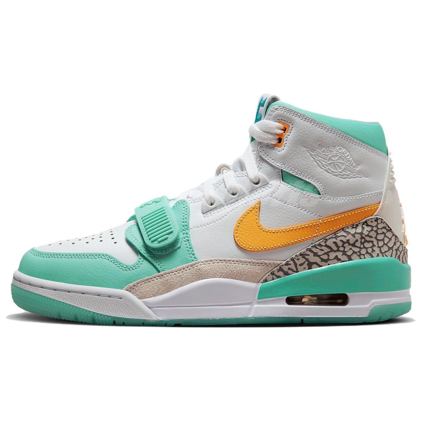 Guo Ailun x Air Jordan Jordan Legacy 312 Jade Herren-Sneaker Weiß FV3625-181 41 white