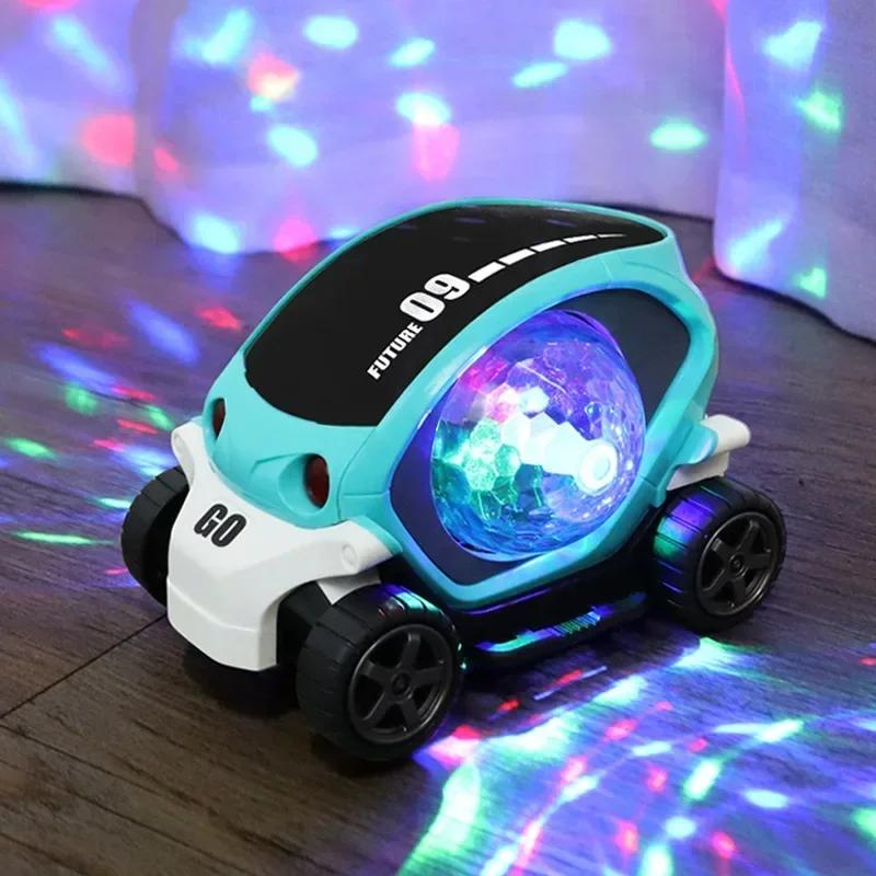 Kleinkind Krabbel-Sensorik-Spielzeug Auto Spielzeug Elektronisches Auto Bauchlage Geschenk für Kinder 1 2 Jahre Alter Junge Geburtstagsgeschenke Baby Auto Spielzeug