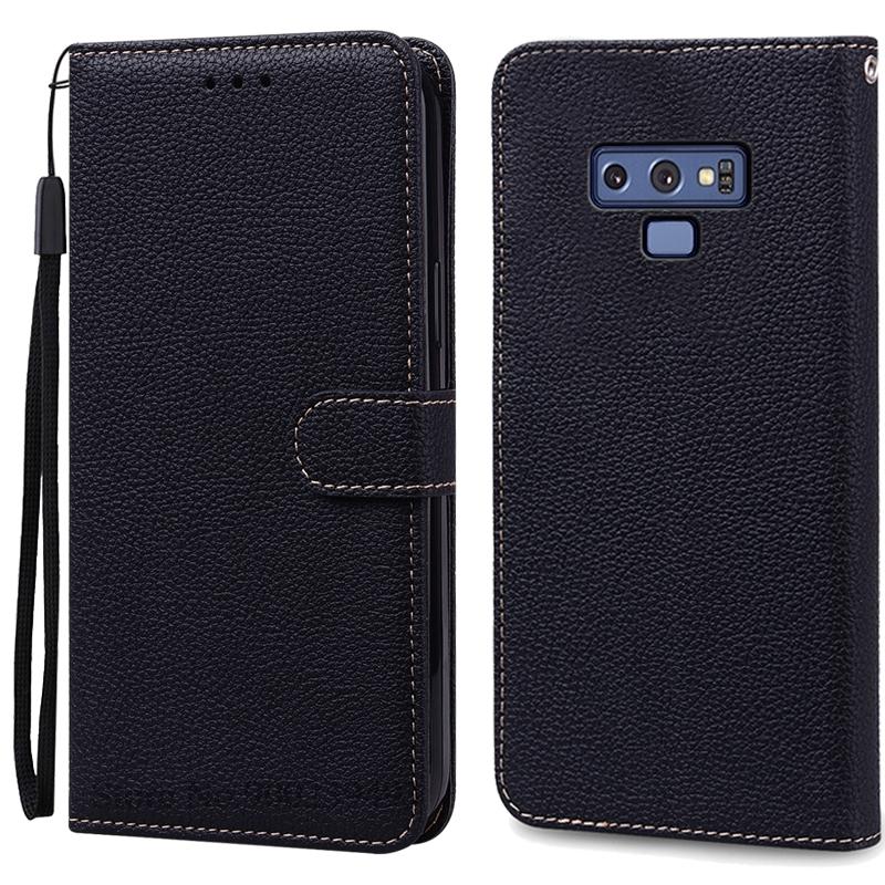 Note 9 Hülle Für Samsung Galaxy Note 9 Hülle N960F N960 Brieftasche Leder Klapphülle Für Samsung Note9 Hülle Buchhülle Coque Fundas For Samsung Note 9 schwarz