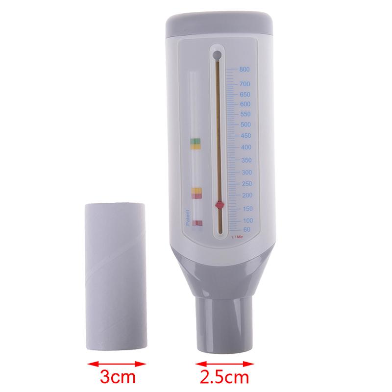1PC Neueste Exspiratorische Peak Flow Meter Überwachung Lunge Atem Vielseitig Spirometer Peak Speed ​​Meter Adult