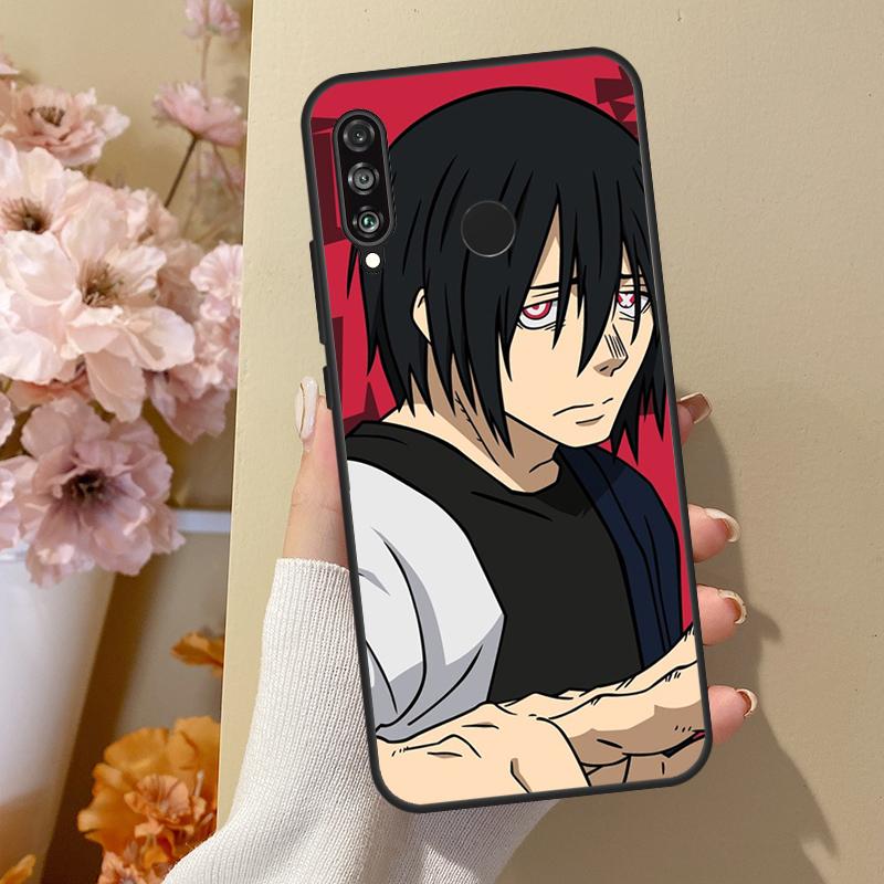 Benimaru Shinmon Feuer Kraft Fall Für Huawei P30 Pro P50 P20 P40 Lite Nova 5T P Smart 2019 2021 Abdeckung für Honor 50 Lite Huawei P30 Pro