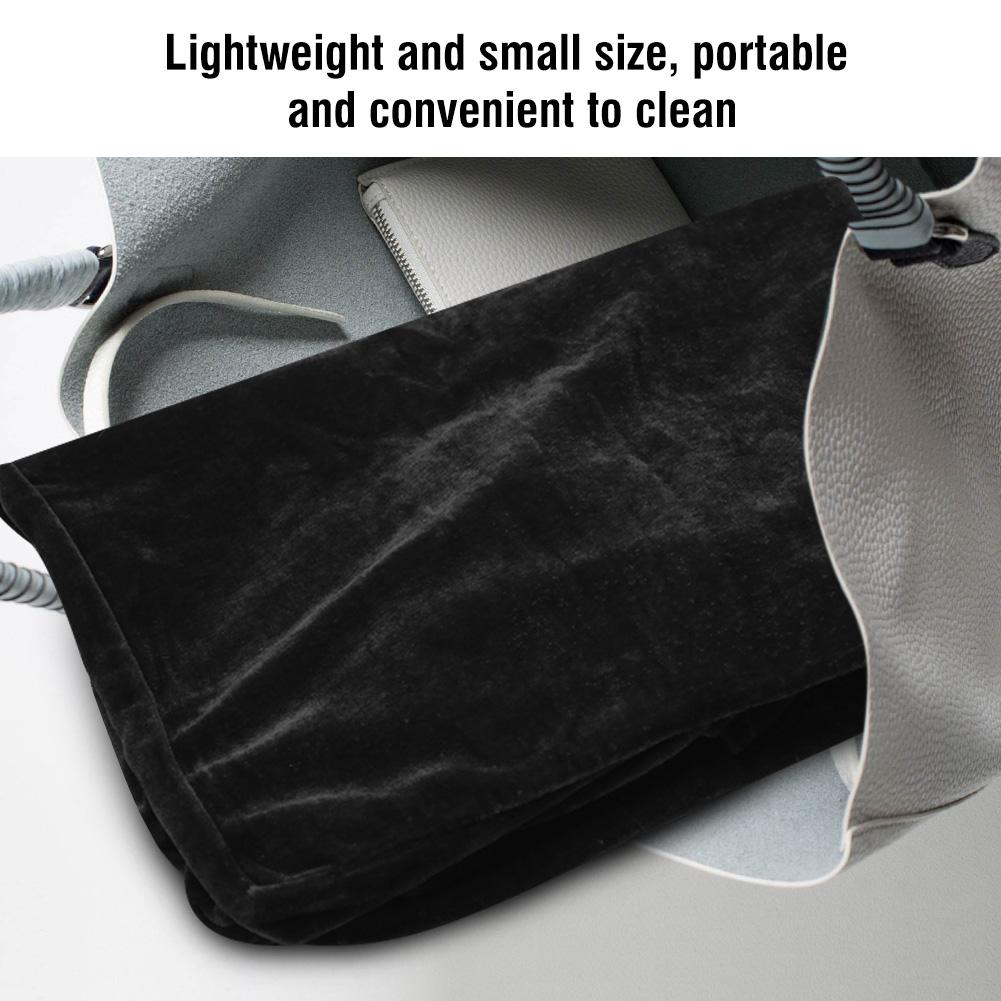 Plüsch Klavierstuhl Hocker Staubschutz Musikinstrumente Zubehör Dekoration(Schwarz)