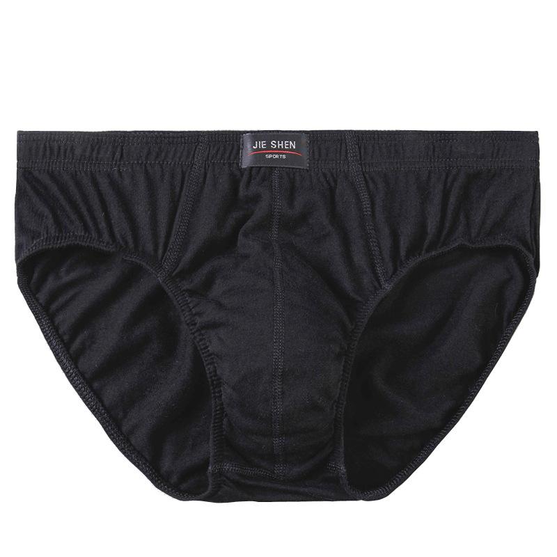 Große Größe Männer Unterwäsche Baumwolle Slips Unterhosen Höschen Unterhosen Boy Bottom Unterwäsche Knickers L XL 2XL 3XL 4XL 5XL 6XL 7XL 7XL schwarz