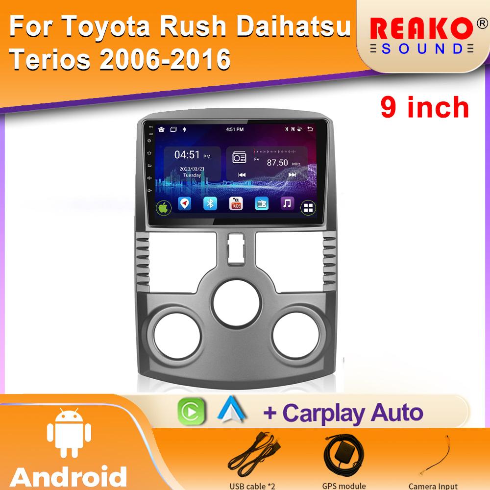 Android Carplay Für Toyota Rush DAIHATSU TERIOS Multimedia Auto GPS Player Navigation Touchscreen Stereo Radio Kein 2 Din DVD 4 core 1GB+32GB carplay