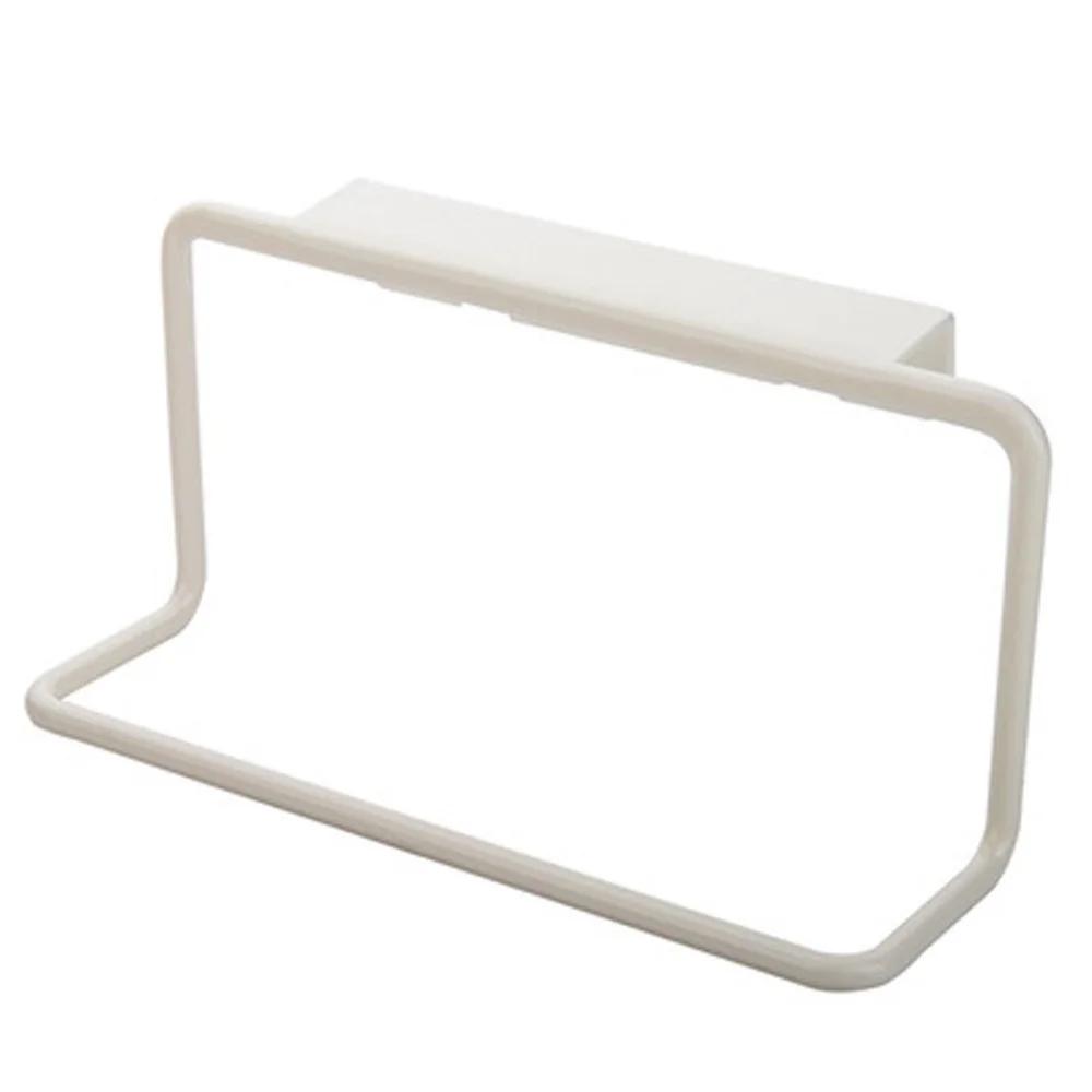 Handtuchhalter Hängender Halter Organizer Badezimmer Küche Schrank Schrank Hänger Küchenorganizer und Aufbewahrung weiß