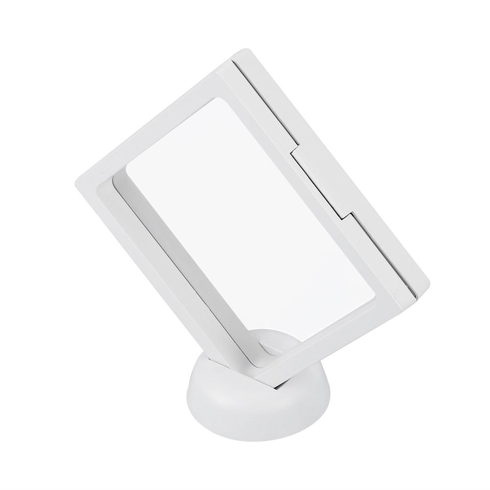 Maniküre Nailart Displayständer Rahmen zum Zusammenbauen Acryl Nagelplatte Spitzen Rack Werkzeug Weiß weiß