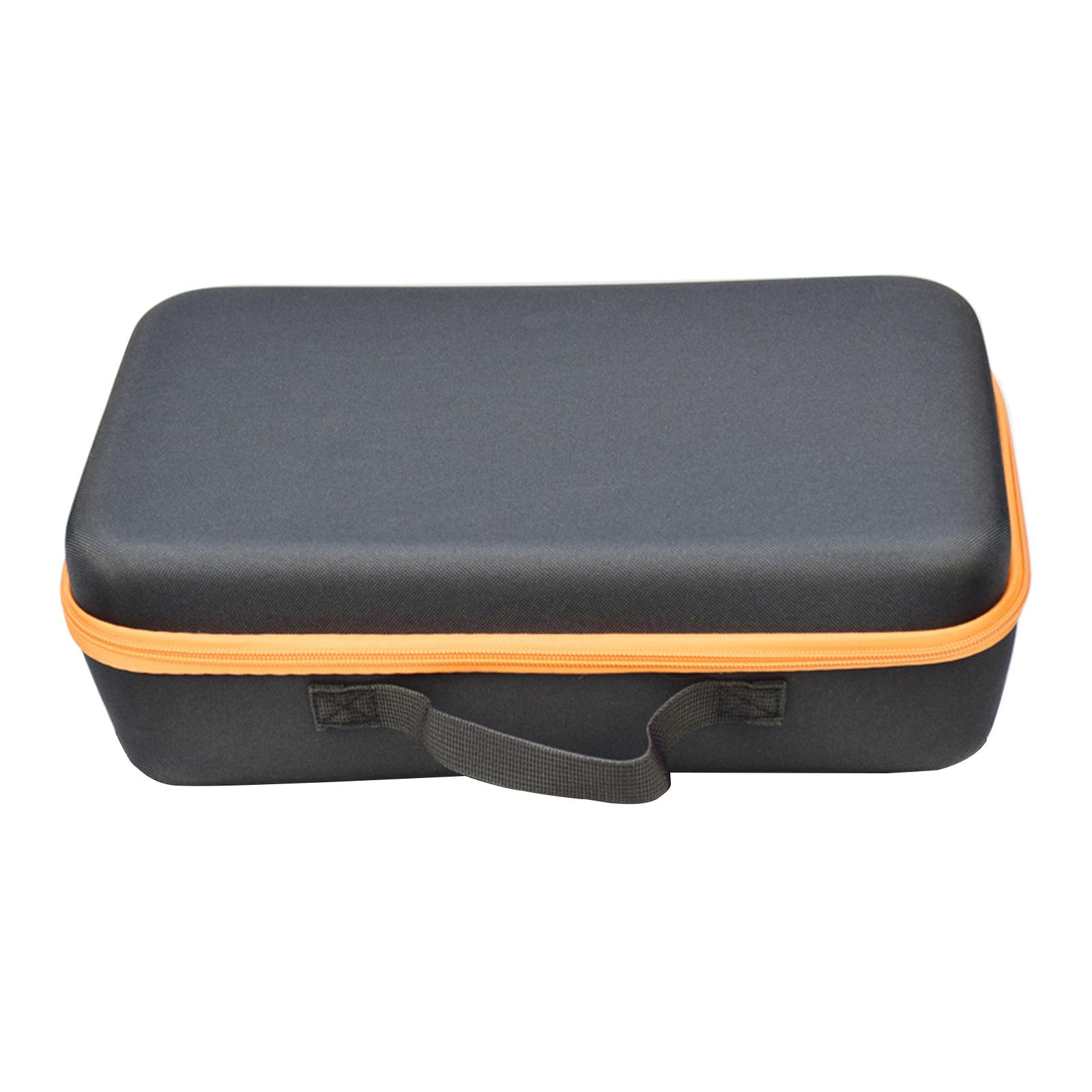 Robuster Hartschalen-Werkzeugkoffer mit Reißverschluss, Werkzeugtasche, geeignet für die Fahrzeugwartung zu Hause, Camping und mehr orange