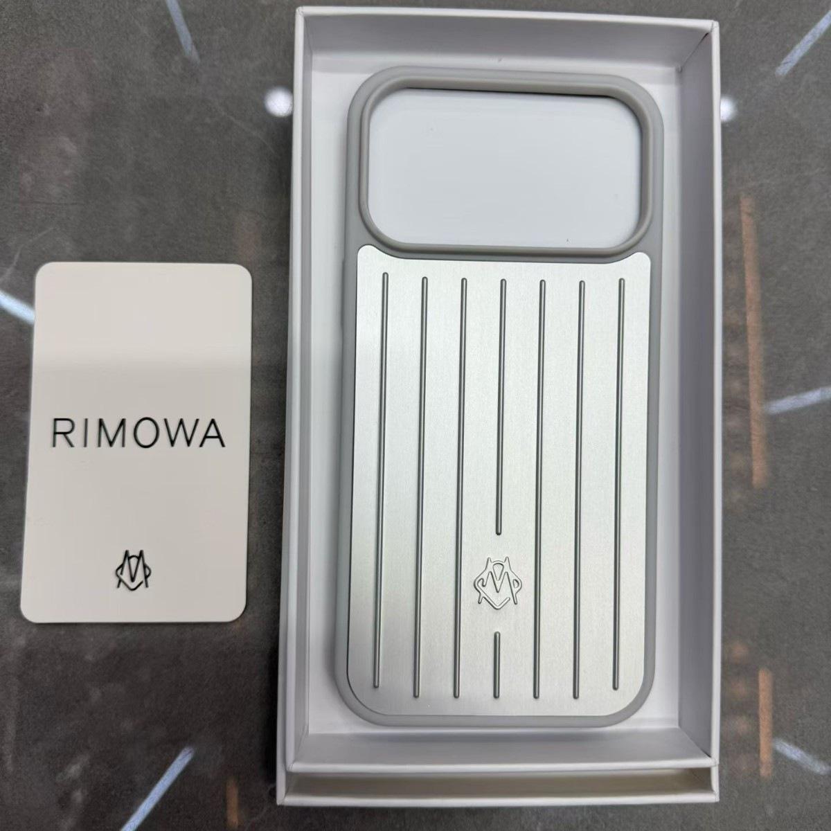 RIMOWA Koffer Handyhülle für iPhone 17 Pro Max/16 Pro Max/15/14 iPhone 15 Pro