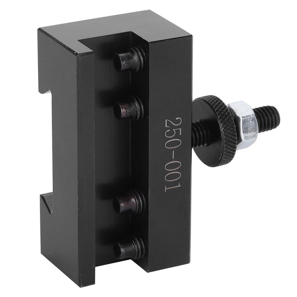 Schnellwechsel-Werkzeughalter CNC-Drehen aus kohlenstoffreichem Stahl, langlebiger Drehbank-Werkzeughalter(250001 )