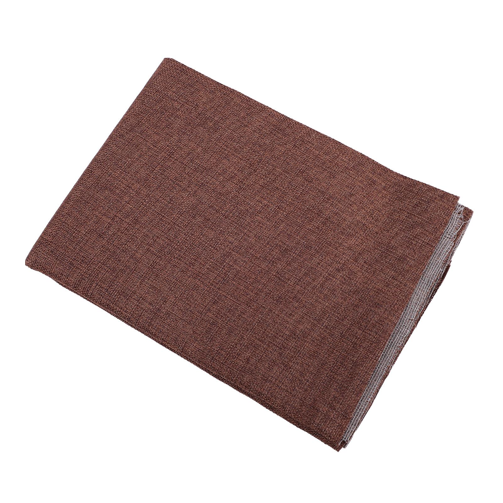 Lautsprecher Grill Stoffbezug Retro Stil Staubdicht 150x50cm Lautsprecher Gitter Stoff Braun kaffeebraun