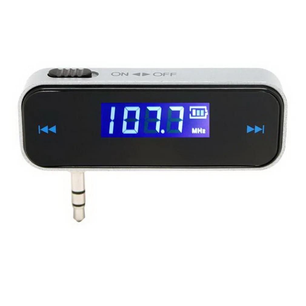 Auto 3,5 mm MP3 Musik Audio FM Transmitter Musik Audio LCD Display Drahtlose Freisprecheinrichtung Auto-Kit mit Micro-USB In-Car Freisprecheinrichtung für Telefone