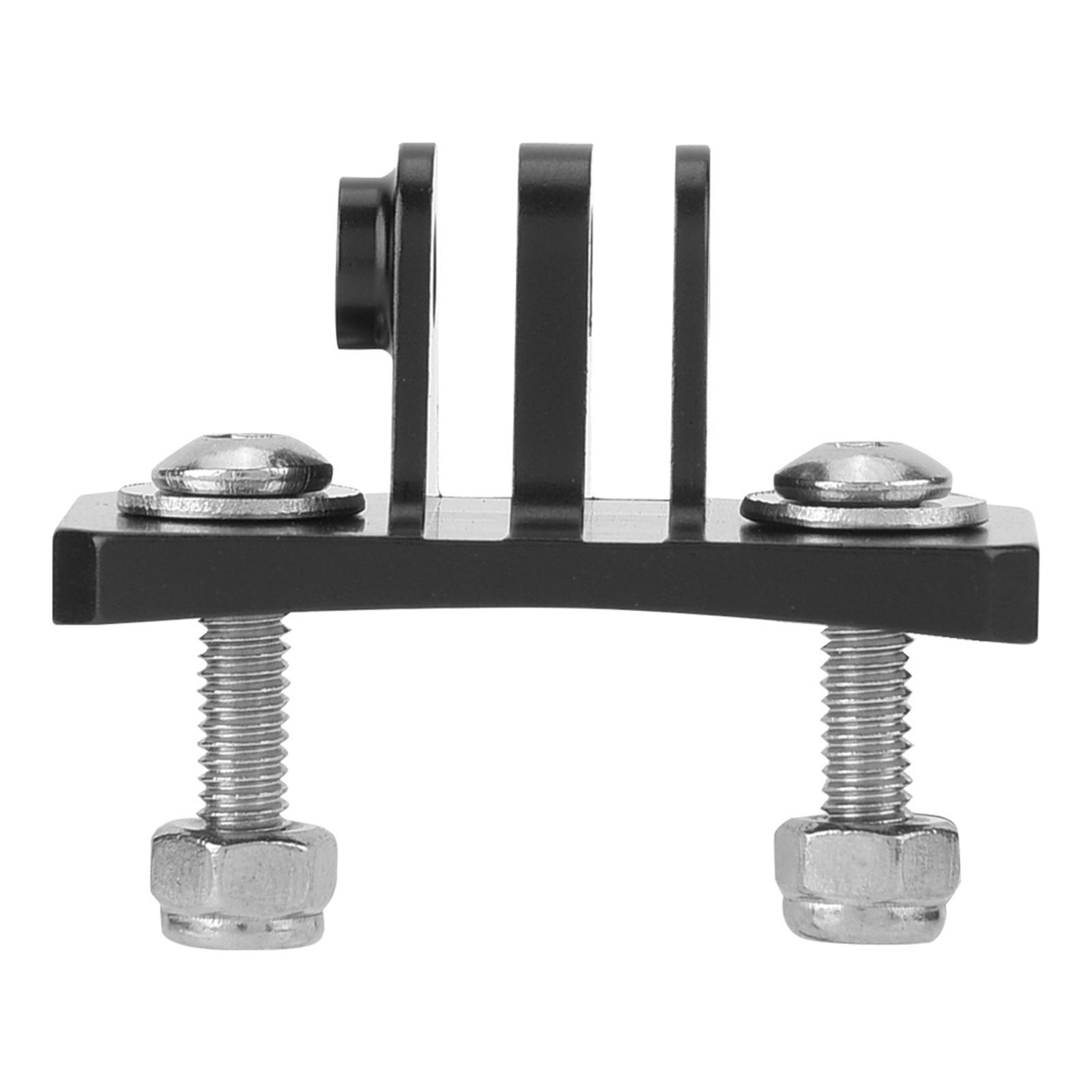 Fallschirmspringerhelm-Halterungsadapter mit fester Halterung für Gopro 7 6 5 4 Action-Kameras(blau) schwarz