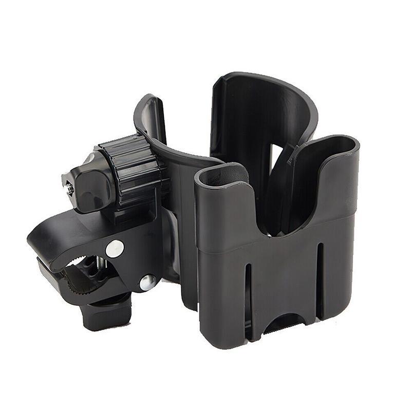 Baby Kinderwagen Getränkehalter Kinderwagen Flasche Wasser trinken Kaffee Fahrradtasche Universal schwarz