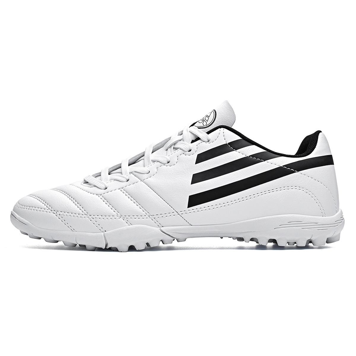 Niedrige Fußballschuhe Fly-Woven Socken Schuhe Tf Gebrochene Nägel Kunstrasen Ag Nägel Leder Füße Herren- Und Damen-Fußballschuhe 45