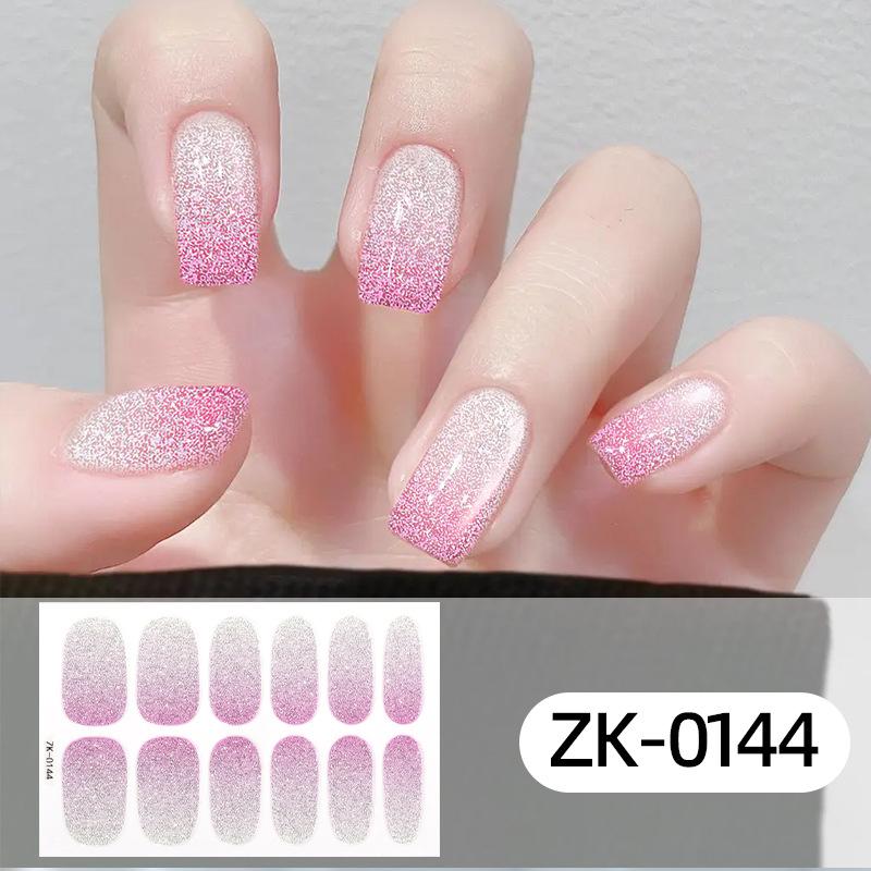 36 Stück Wasserdicht Kein Backen Gel Nagellack Folie Vollständiger Aufkleber Europäischer und Amerikanischer Stil Nagel Folien Aufkleber Nagel Folien Aufkleber 36PCS/3 set