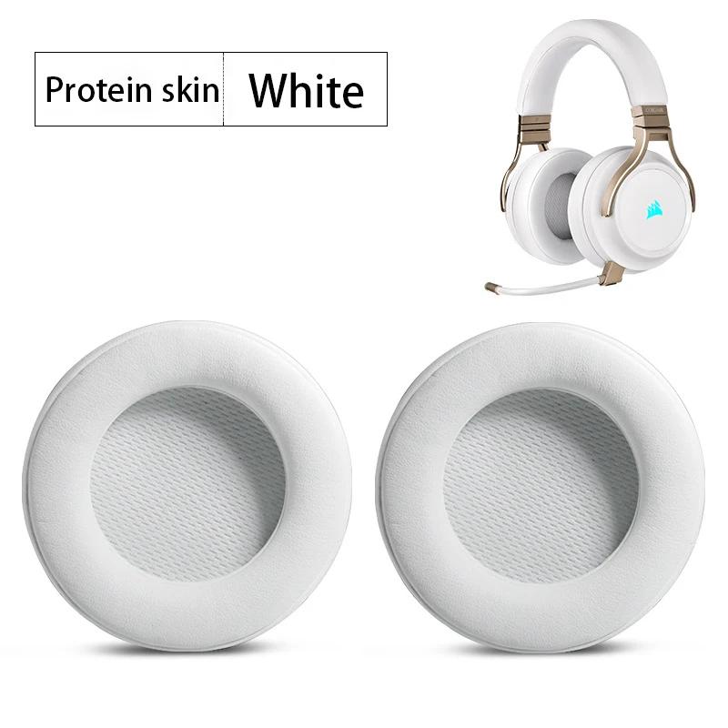 Ersatz-Ohrpolster für CORSAIR VIRTUOSO RGB Wireless SE Headset Kopfhörer Lederhülle Kopfhörer Ohrmuschel