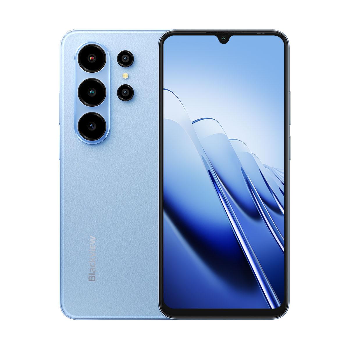 Blackview WAVE 10 4G Smartphone 32GB+128GB 6,88 120Hz Android 16 Handy Dual-SIM 8+128 blau