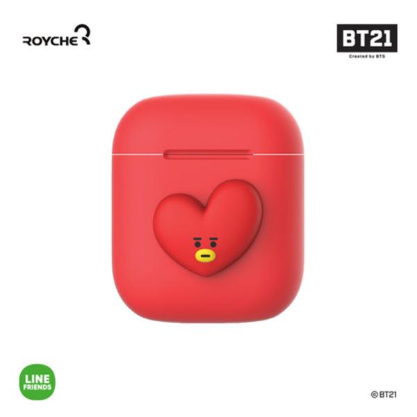 BTS BT21 Offiziell für AirPods Hülle Silikonhülle Neu für Apple für AirPods 1 für AirPods 2 TATA