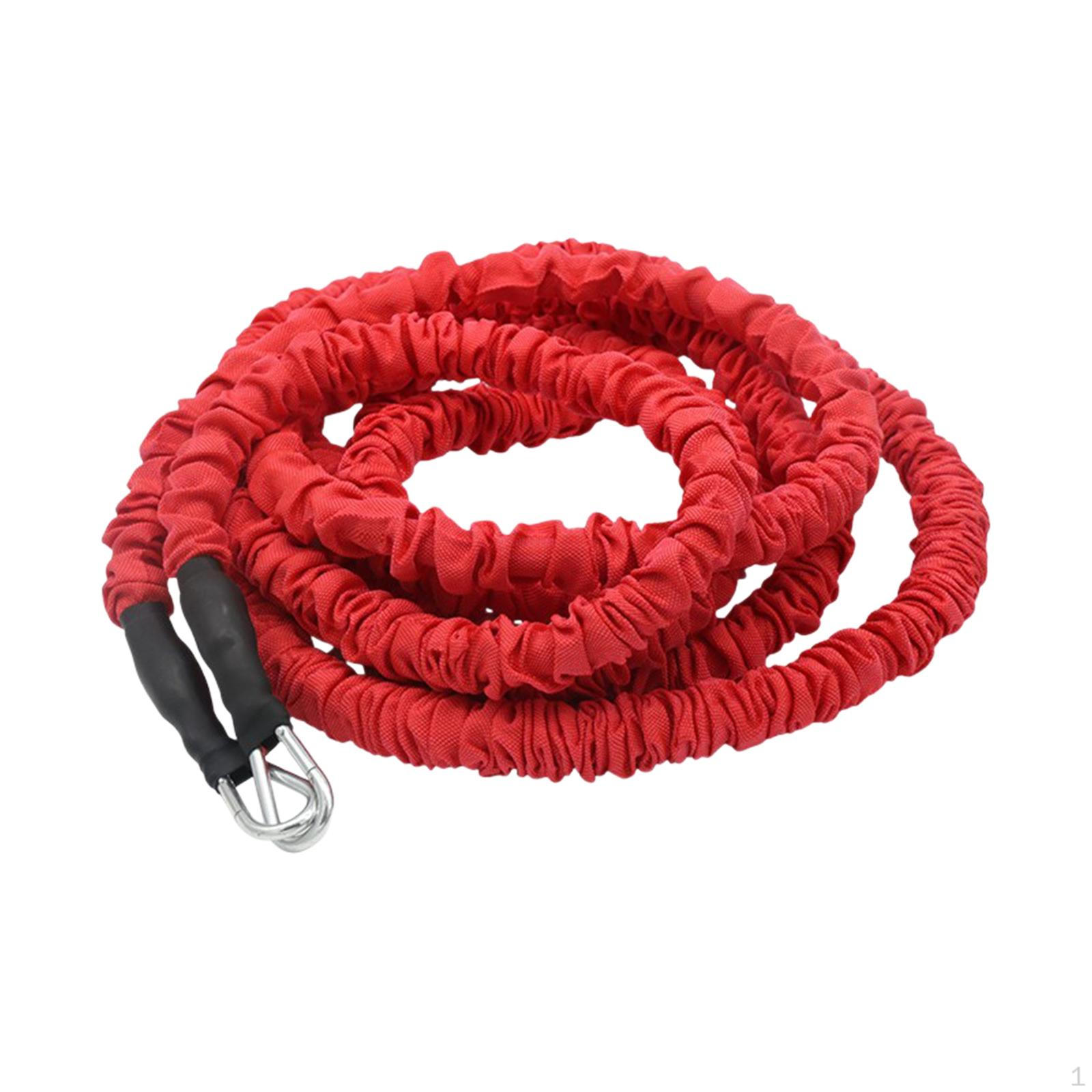 Athletisches Widerstandsband-Set für Speed- und Krafttraining Red 80lb