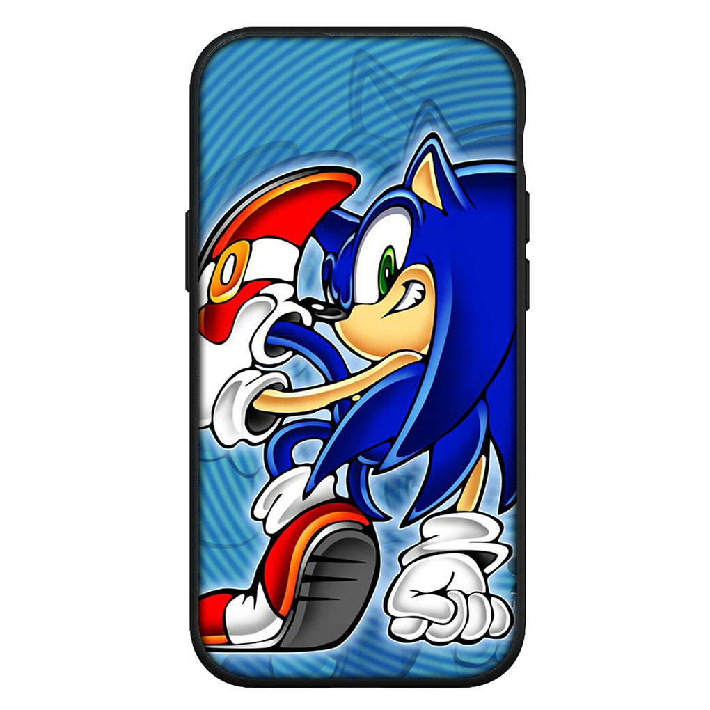 Hülle für iPhone 15 14 Xiaomi Redmi Note 13 12 11 Pro Max X 8 7 9 XR Samsung Galaxy S24 S23 9C OPPO A15 Huawei Sonic Hedgehog Forces Comics Handyhülle for Redmi Note 10 Pro ceil
