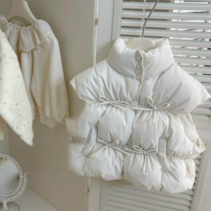 Mädchen weste herbst und winter neue stil kinder gepolsterte weste winter baby mädchen warme weste weste 80cm