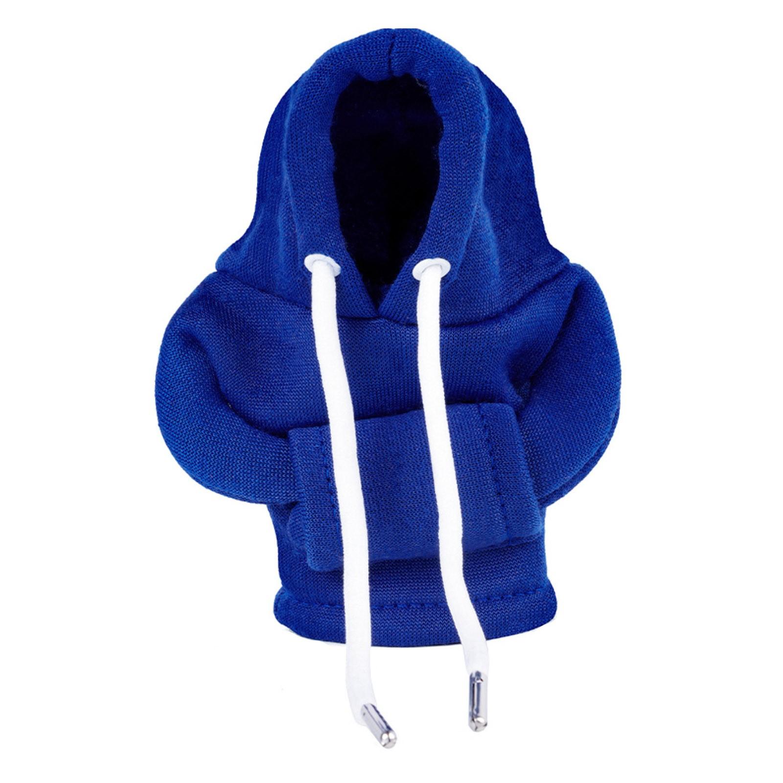 Auto Kreative Schalthebel Dekoration Hoodie Sweatshirt Schalthebel Dekoration Hoodie One Size blau