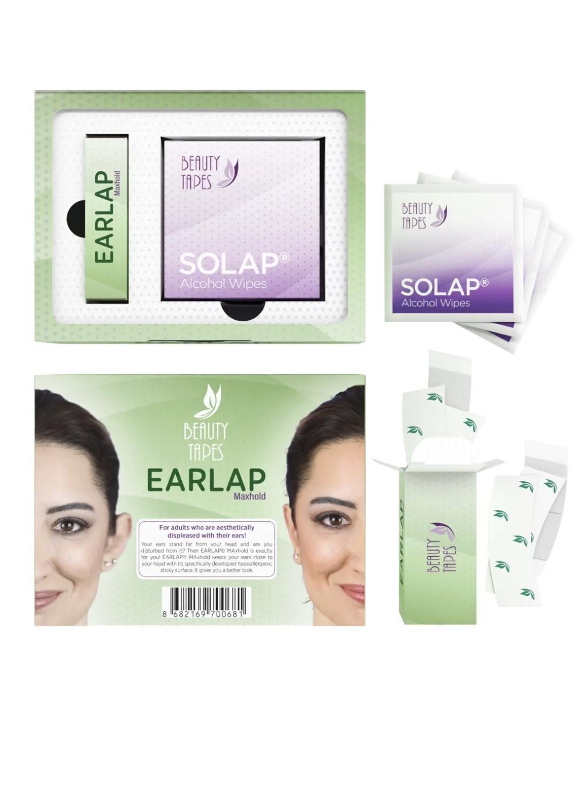 Earlap Max Hold Cosmetic Prominent Ear Corrector Tape, Prominent Ear Tape, Ohrband 2 PC