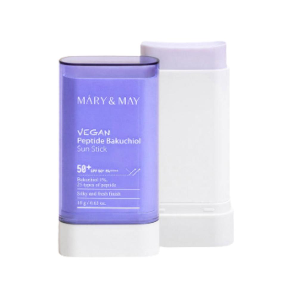 Mary&May Vegan Peptide Bakuchiol Sonnenschutz-Stick SPF50+ PA++++ 18g Anti-Aging & UV-Schutz Sonnenschutz-Stick