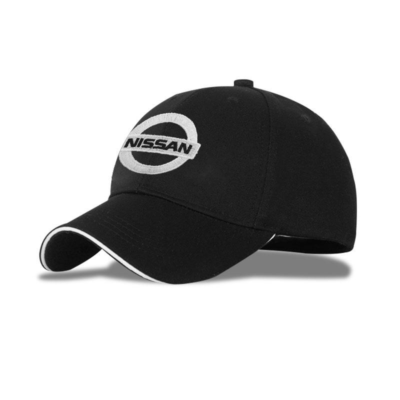 Mode Männer Frauen Auto LOGO Baseballkappe Auto Sonnenhut Auto Styling Für Nissan Nismo juke leaf micra k12 note patrol qashqai j11 j10 tiida versa xtrail Nissan