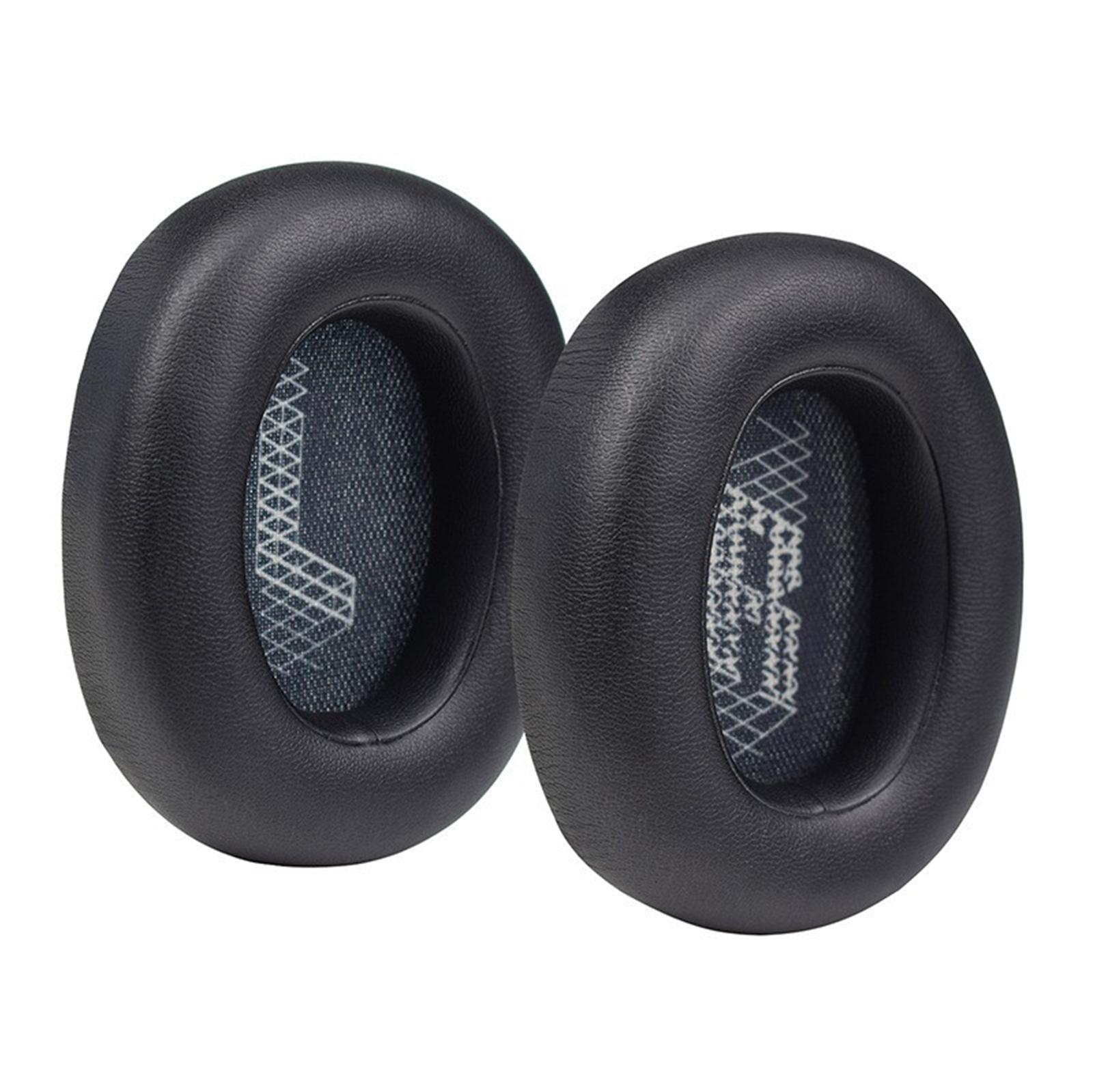 1 Paar Kopfhörer-Ohrpolster, Ersatz-Ohrpolster-Abdeckung, Kopfhörer-Ohrpolster, kompatibel mit JBL schwarz