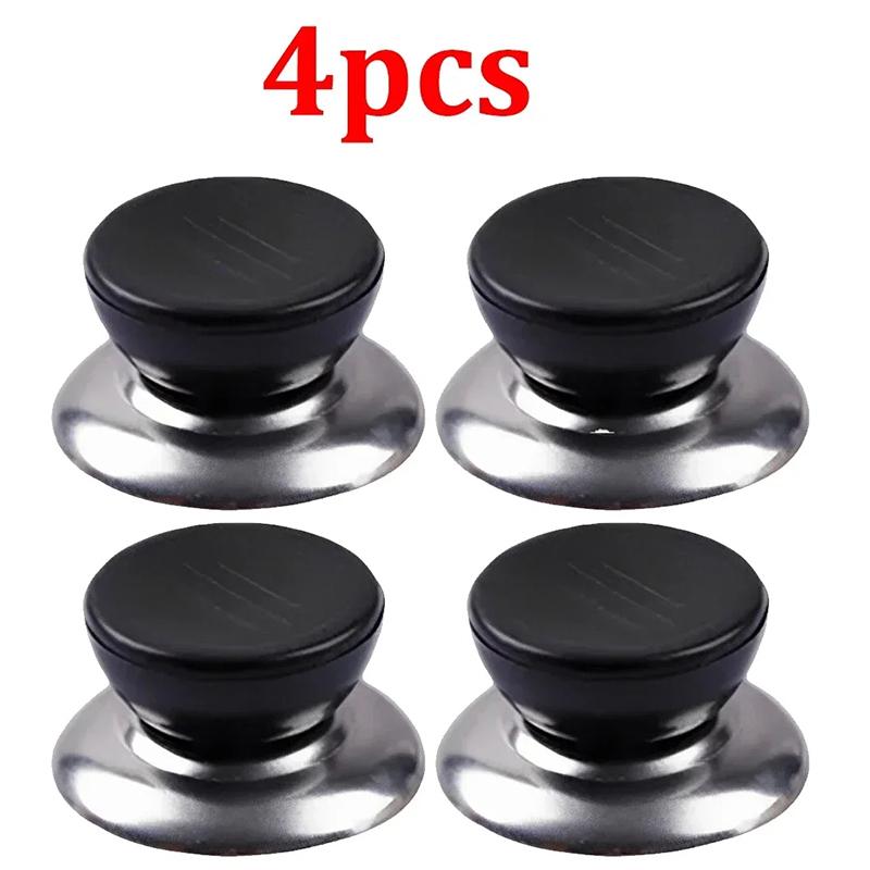 4/1 Stück Küchenwerkzeuge Austauschbarer Universeller Topfdeckelgriff Verbrühschutz Topfdeckelgriff Topfdeckelkopf Küchenzubehör Deckel 4pcs
