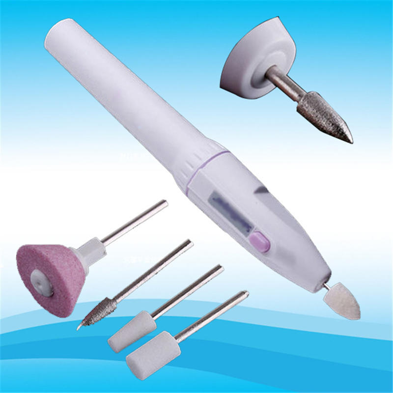 Elektrische Nail Art Bohrer Tipps Maniküre Set Kit Datei Nagelschleifer Polierer Werkzeug Pediküre Bohrmaschine one set
