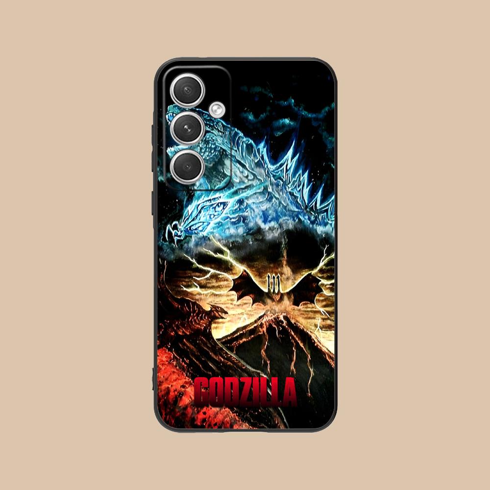 G-Godzillas-S Handyhülle für Samsung Galaxy S25 S24 S23 S22 S21 S20 S10 S9 Plus FE Ultra Lite Schwarze Abdeckung Handys Galaxy S23 Ultra black