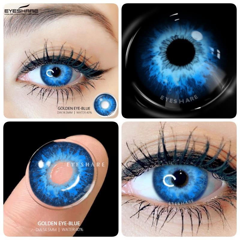 Farbige Kontaktlinsen für die Augen, kosmetische Cosplay-Kontaktlinsen, verrückte Linsen, Halloween-Augenlinsen, 1 Paar, Anime-Farblinsen