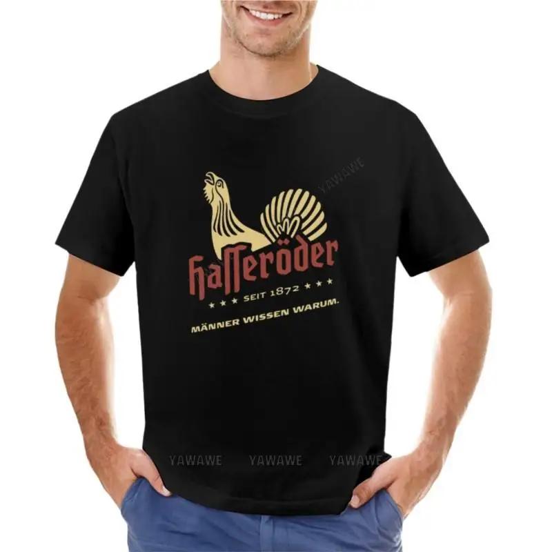 hasseroder T-Shirt ästhetische Kleidung schwergewichtige T-Shirts kundenspezifische T-Shirts kurzes T-Shirt Herren T-Shirts lässig stilvoll 3XL black