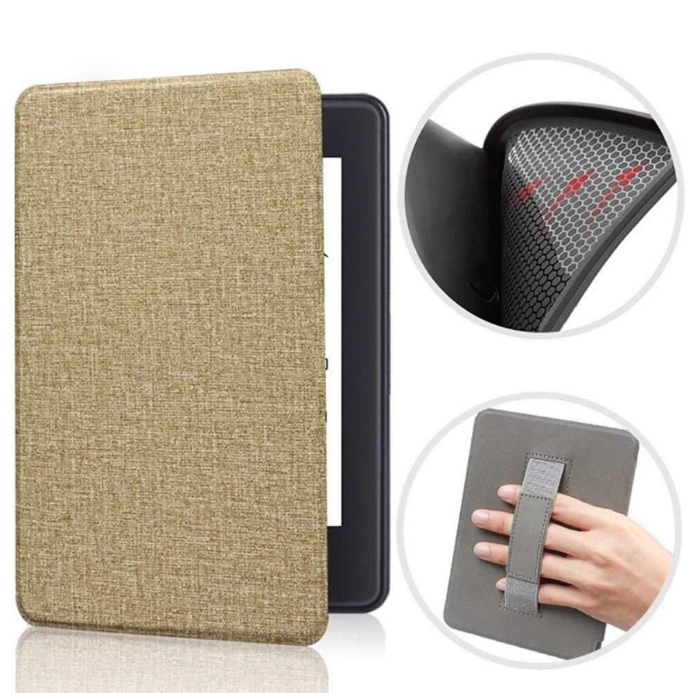 TPU Colorsoft Hülle mit Handstütze Funda für Kindle Paperwhite 2024 7 Zoll (12. Generation) gold