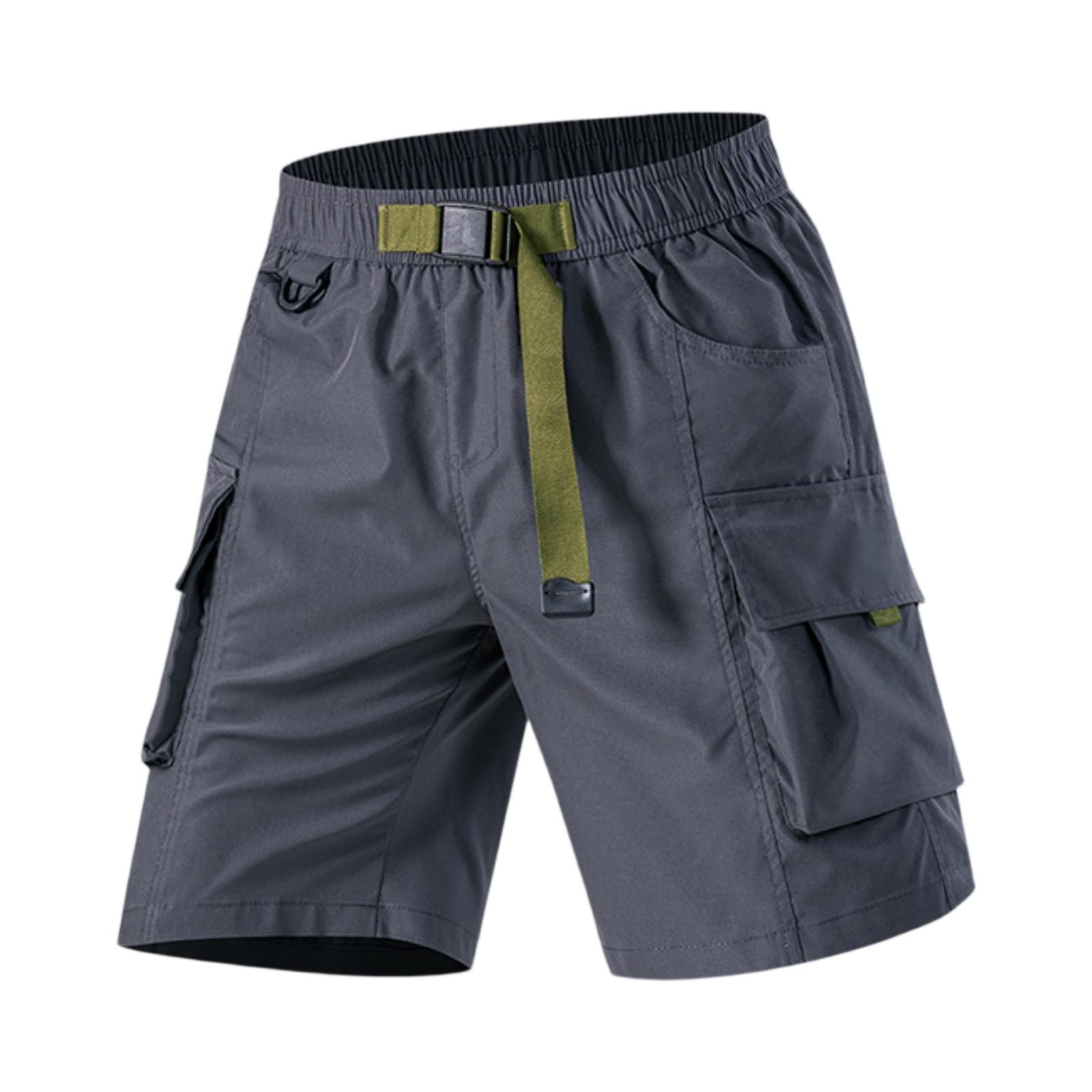 Herren Mehrzweck-Arbeitshose / Herren Sommer Leichte Schnelltrocknende Sport-Freizeit-Shorts XL
