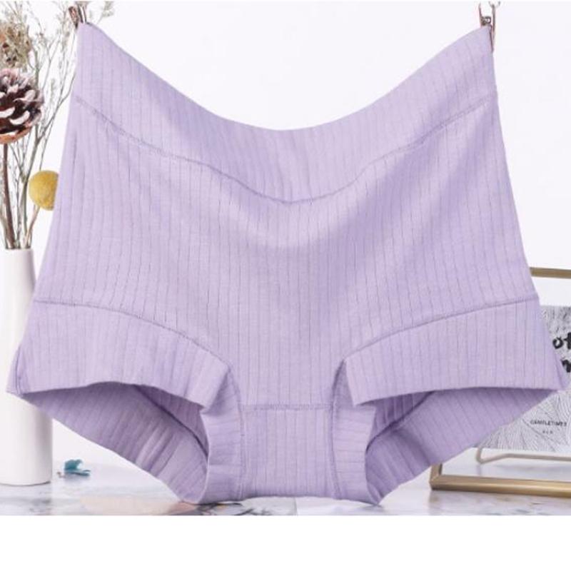 Damen-Boxershorts, Höschen, Unterwäsche, Damen, atmungsaktive Unterhose, Übergröße, Boxershorts, XL, XXL, 3XL, 4XL, 5XL, 6XL 6XL violett