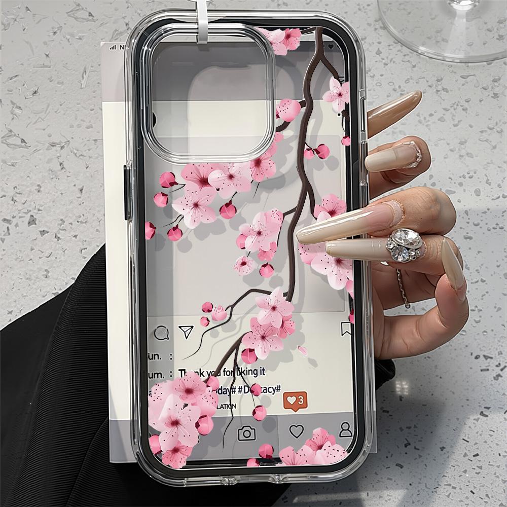 Bemalte Handyhülle für iPhone 17 11 12 13 14 15 16 iPhone 17 12 13 14 15 16 Pro 17 12 13 14 15 16 Pro Max  Hochwertige Bemalte Tier Niedliche Handyhülle iPhone 13&14 schwarz