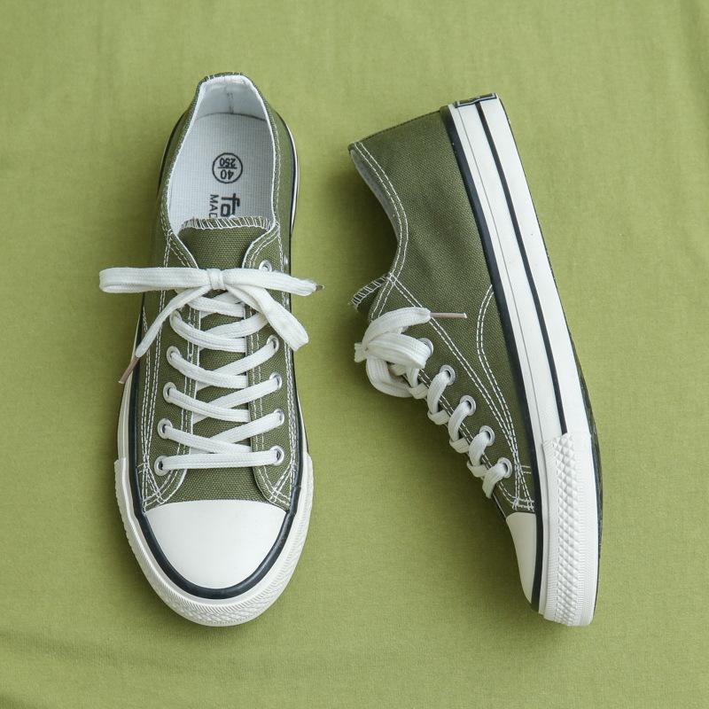 Frühling neue Damenschuhe Koreanische Version atmungsaktive Studenten Canvas Schuhe Damen Herren trendige Schuhe ins Paare Herbst lässige Board Schuhe 43