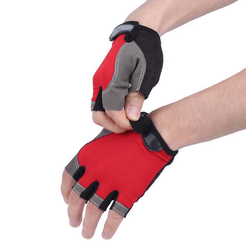 Outdoor-Übungssportarten Anti-Rutsch-Halbfingerhandschuhe für Outdoor-Fahren, Radfahren, Klettern